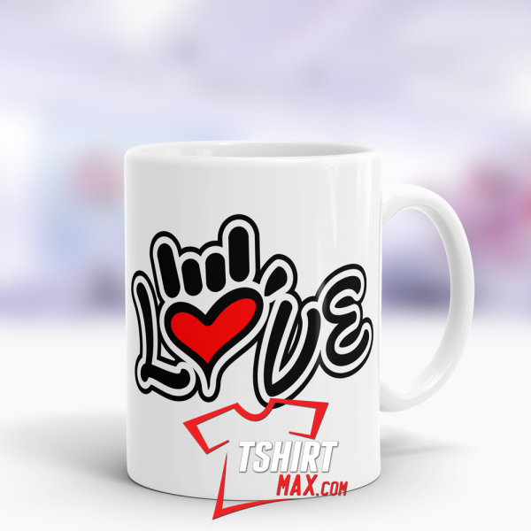 Love Lenguaje de Señas MUG Love Lenguaje de Señas MUG